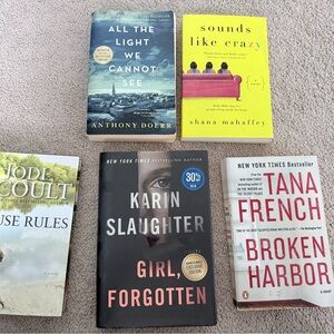 Set of Five Bestselling Novels